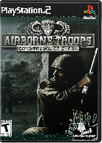 Airborne Troops Countdown to D-Day Playstation 2 US box art